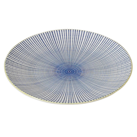 Dinner Plate: Graphic Dash Ceramic