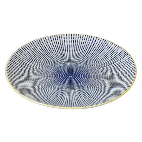 Side Plate: Graphic Dash Ceramic