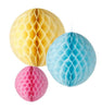 Honeycomb Decorations: Pastel Mix