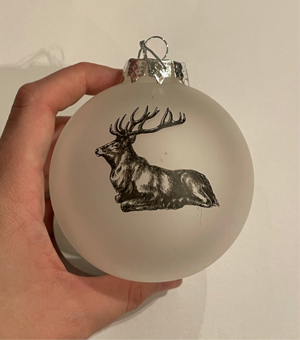 Hanging Decoration: Reindeer Bauble
