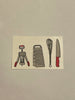 Temporary Tattoos: Kitchen Utensils Set