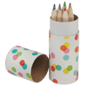 Mini Pencils in Confetti Tube: Pack of 12