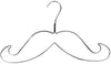 Moustache Hangers: Set of 4