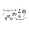 Temporary Tattoos: Cupcake Party - Set of 8