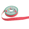 Ribbon: Polka Dot Red - 17mm 6m