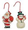 Gift tags: Santa & Snowman