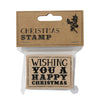 Stamp: Wishing you a Happy Christmas
