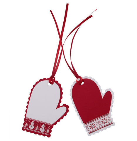 Gift Tags or Place Cards: Mittens - Set of 8