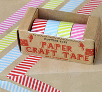 Tape: Washi Style: Candy Stripes - set of 4