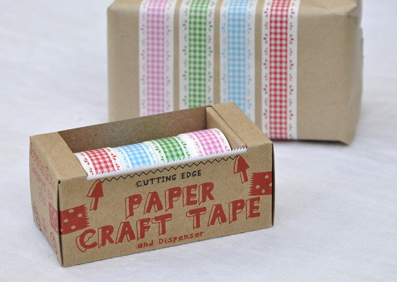 Tape: Washi Gingham Lace - Set of 4