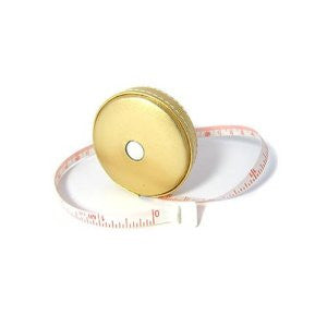 Tape Measure: Gold Leather