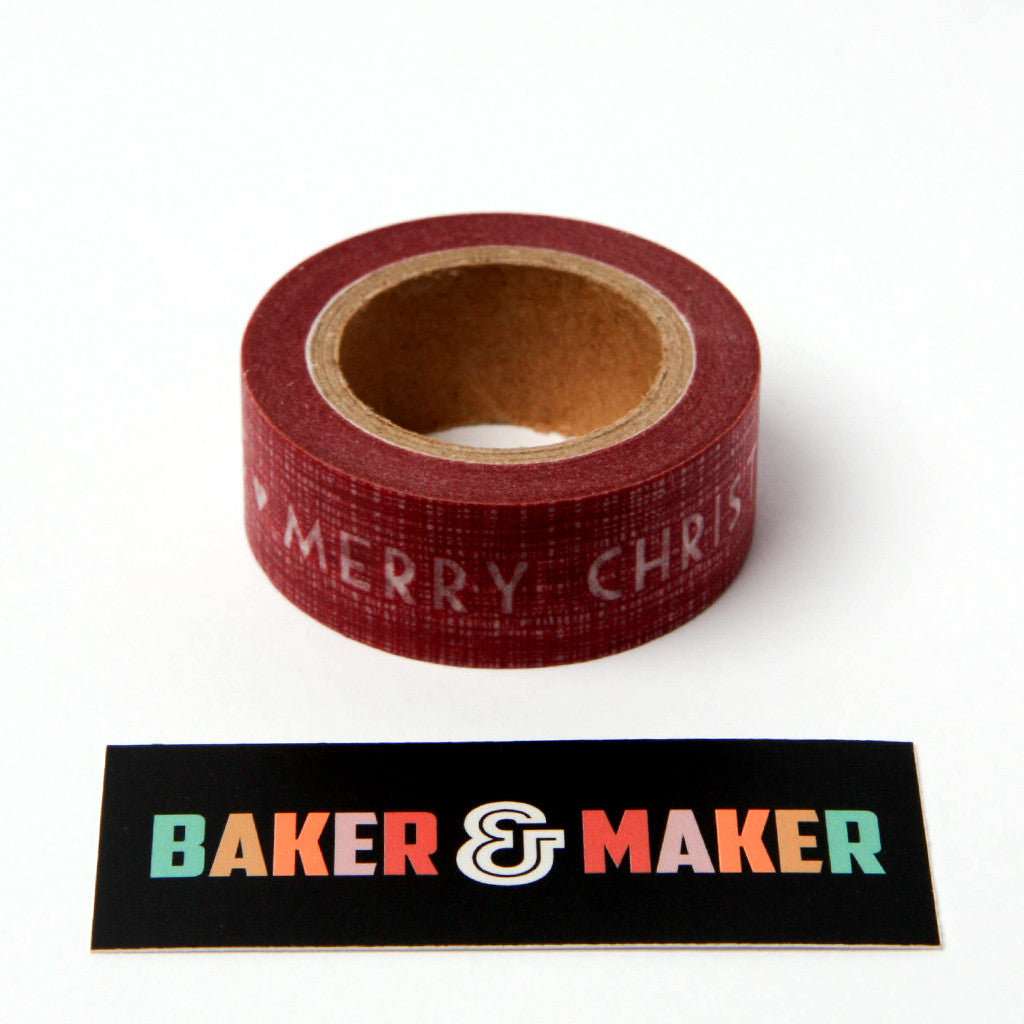 Tape: Merry Christmas