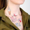 Temporary Tattoos: Beach Set