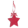 Hanging Decoration: Scandinavian Style Wooden Tree, Star, Stocking or Heart