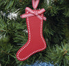 Hanging Decoration: Scandinavian Style Wooden Tree, Star, Stocking or Heart