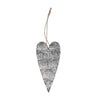 Hanging Decoration: Zinc Heart